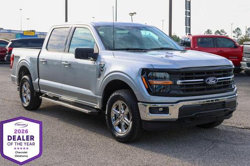 Silver Metallic 2025 Ford F-150 XLT