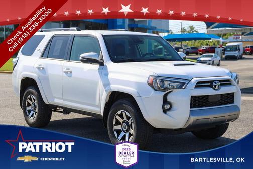 Super White 2021 Toyota 4Runner TRD Off Road Premium
