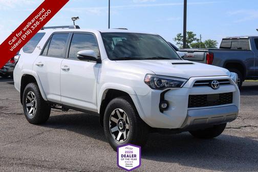 Super White 2021 Toyota 4Runner TRD Off Road Premium
