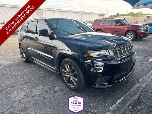 Diamond Black Crystal Pearlcoat 2020 Jeep Grand Cherokee Trackhawk