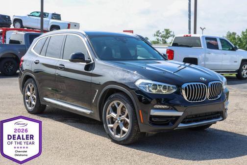 Jet Black 2021 BMW X3 xDrive30i