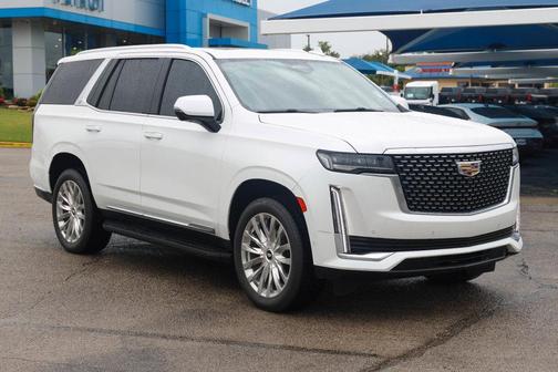 Crystal White Tricoat 2023 Cadillac Escalade Premium Luxury
