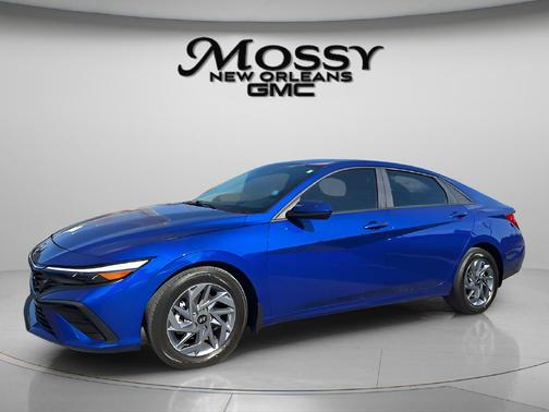Blue 2024 Hyundai ELANTRA SEL