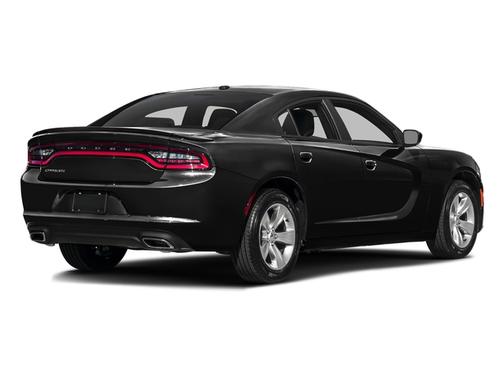 Pitch Black Clearcoat 2016 Dodge Charger SE