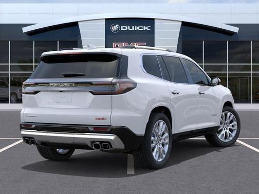 Glacier White Tricoat 2026 GMC Acadia Denali
