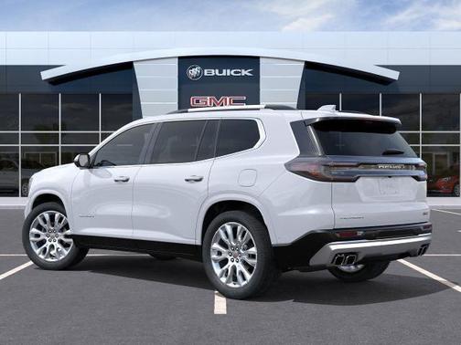 Glacier White Tricoat 2026 GMC Acadia Denali