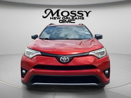 Red 2017 Toyota RAV4 SE