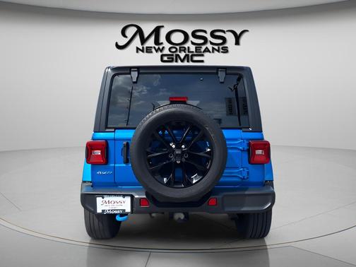 Blue 2023 Jeep Wrangler 4xe Sahara
