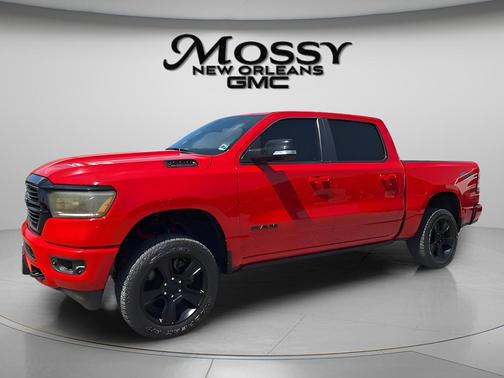 Red 2021 RAM 1500 Lone Star