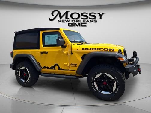 Yellow 2020 Jeep Wrangler Rubicon