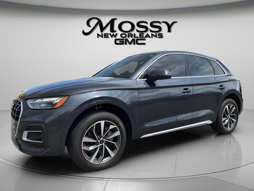 Gray 2021 Audi Q5 45 Premium Plus