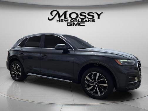 Gray 2021 Audi Q5 45 Premium Plus