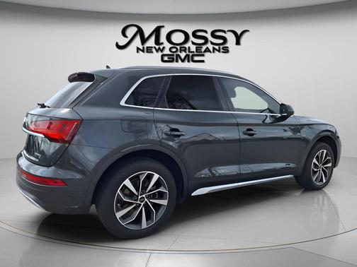 Gray 2021 Audi Q5 45 Premium Plus