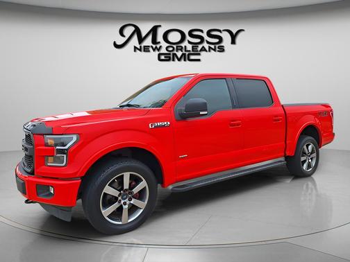 Red 2017 Ford F-150 XL