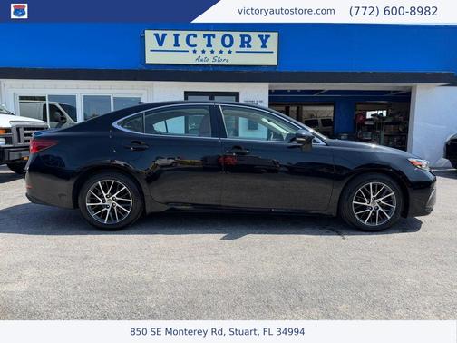 Black 2018 Lexus ES 350 Base