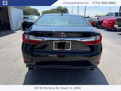 Black 2018 Lexus ES 350 Base