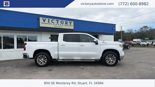 White 2022 Chevrolet Silverado 1500 LTZ