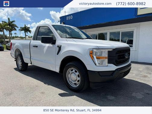 Oxford White 2022 Ford F-150 XL