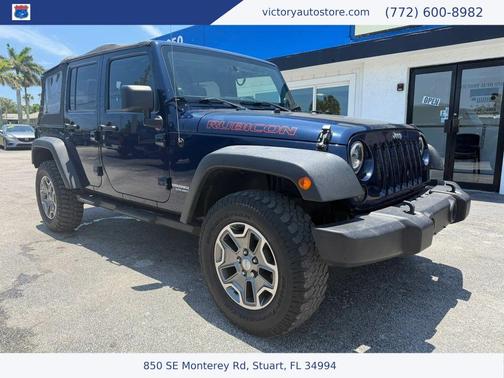 True Blue Pearlcoat 2013 Jeep Wrangler Unlimited Rubicon