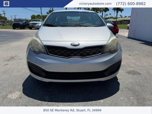 Bright Silver 2014 Kia Rio LX