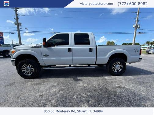 Oxford White 2013 Ford F-250 XLT