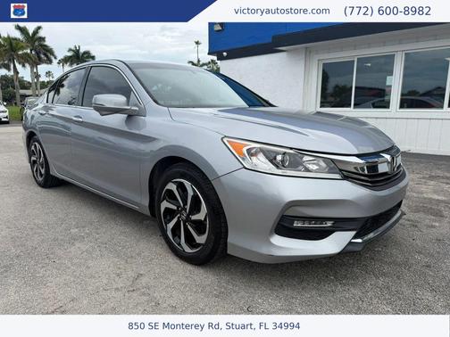 Lunar Silver Metallic 2016 Honda Accord EX-L