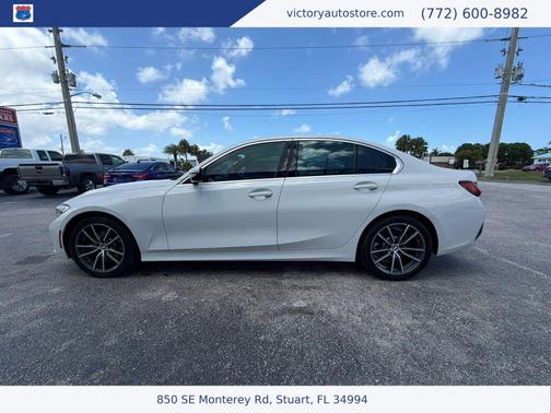 White 2020 BMW 330 330i Sedan 4D