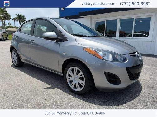 Silver 2012 Mazda Mazda2 Sport Hatchback 4D
