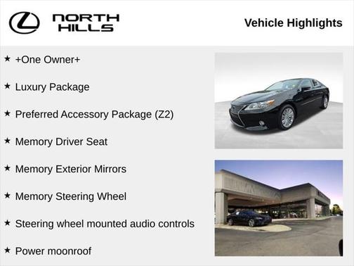 2014 Lexus ES 350 Base