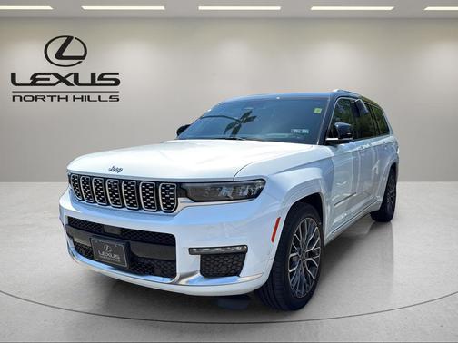 Bright White Clearcoat 2023 Jeep Grand Cherokee L Summit Reserve