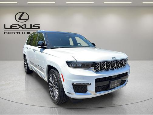 Bright White Clearcoat 2023 Jeep Grand Cherokee L Summit Reserve