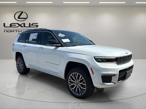 Bright White Clearcoat 2023 Jeep Grand Cherokee L Summit Reserve
