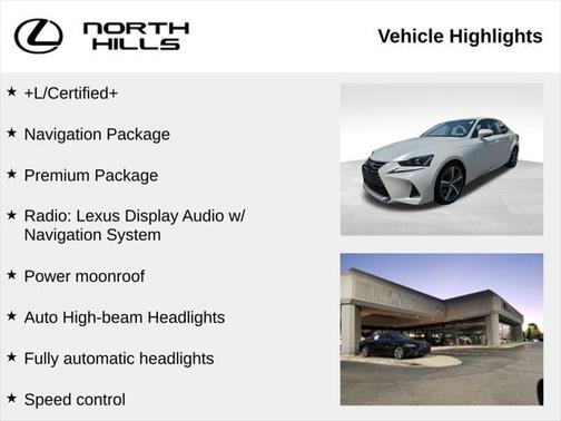 2019 Lexus IS 300 Base