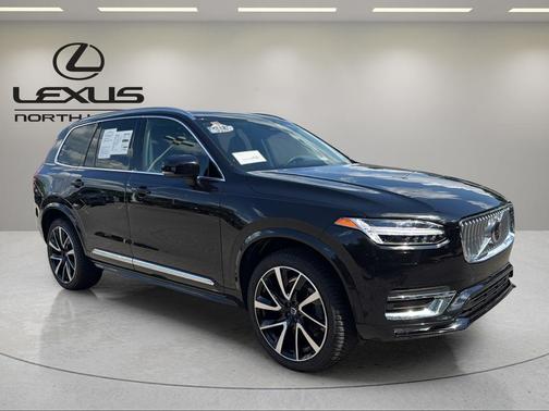 Onyx Black Metallic 2024 Volvo XC90 B6 Ultimate Bright Theme 7-Seater