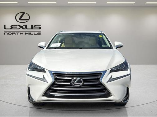 White 2017 Lexus NX 200t Base