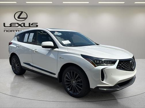 Platinum White Pearl 2023 Acura RDX A-Spec Advance Package