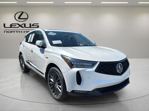 Platinum White Pearl 2023 Acura RDX A-Spec Advance Package