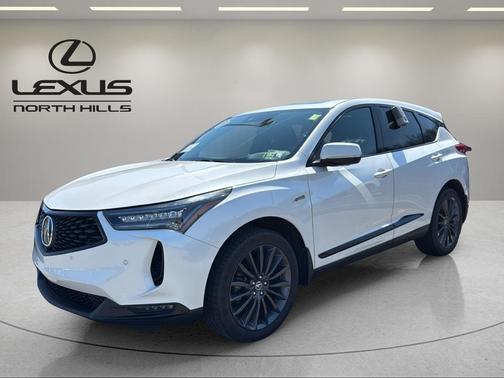 Platinum White Pearl 2023 Acura RDX A-Spec Advance Package