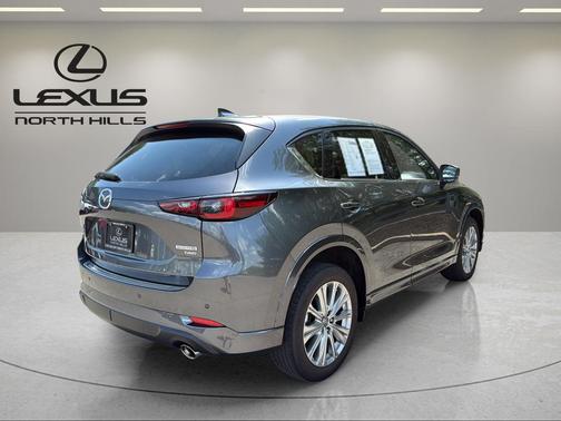 Machine Gray 2022 Mazda CX-5 2.5 Turbo Signature