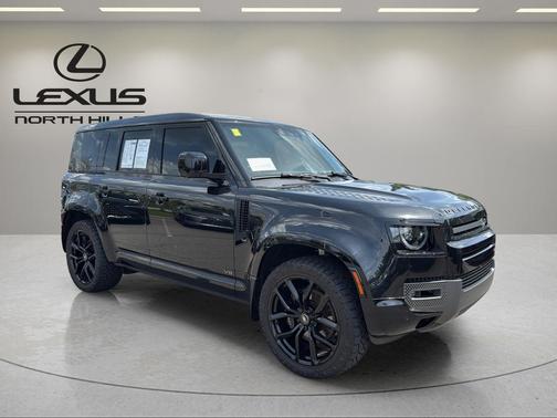 Santorini Black 2023 Land Rover Defender 110 V8