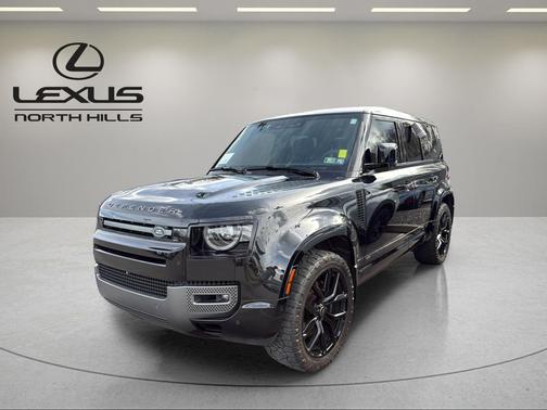 Santorini Black 2023 Land Rover Defender 110 V8