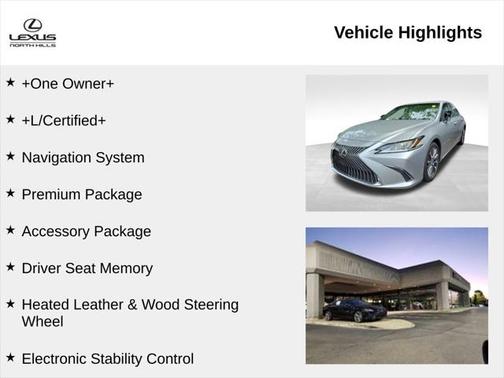 2020 Lexus ES 350 Base