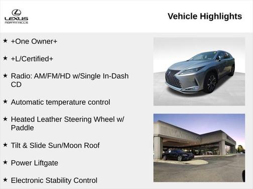 2022 Lexus RX 450h Base