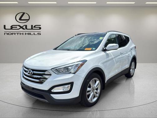 Frost White 2016 Hyundai Santa Fe Sport 2.0L Turbo