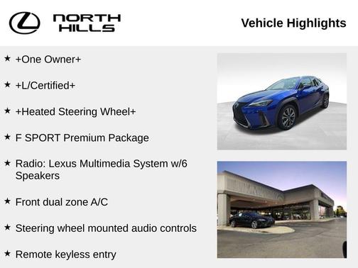 2019 Lexus UX 250h F Sport
