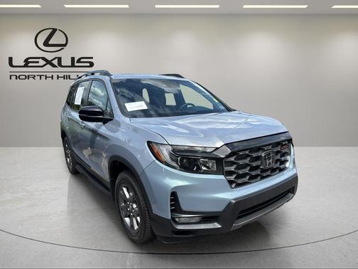 Sonic Gray Pearl 2024 Honda Passport AWD TrailSport