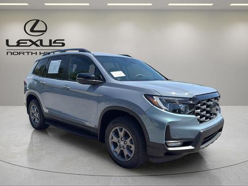 Sonic Gray Pearl 2024 Honda Passport AWD TrailSport