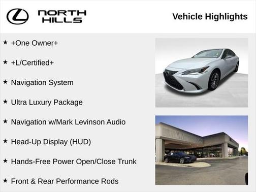 2023 Lexus ES 300h Ultra Luxury