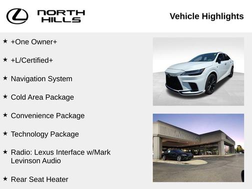 2024 Lexus RX 500h F SPORT Performance