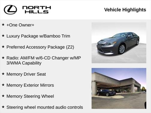 2014 Lexus ES 300h Base